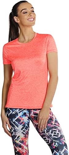 Treino IcyZone Excunhando camisetas para mulheres - Fitness Athletic Yoga Tops Exercícios Camisas