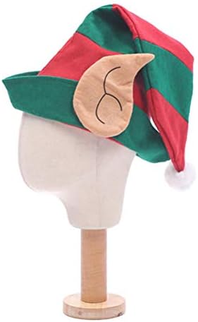 1pc palhaço de palhaço elfo hat fotwarwarthe festive photo adereços figurinos para decoração de Natal de apresentação