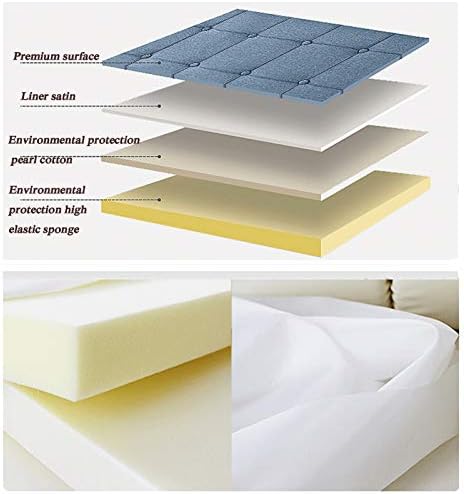 Syth Bedrest Backrest Pillow cabece da cabeceira da cama de almofada de cama grande suporte para trás