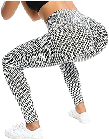 Miashui Yoga Pants for Women High Chaist Pack Leggings Sports Exclinalizando a mulher de Maternidade de Maternidade