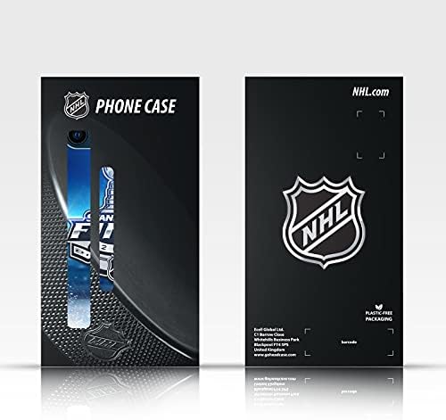 Projetos de capa principal licenciados oficialmente NHL Puck Texture Los Angeles Kings Livro de couro