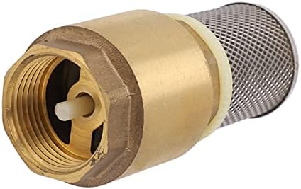 Válvula de retenção Brass G1 de uma maneira única vedação 99 mm Comprimento com acessório de filtro para