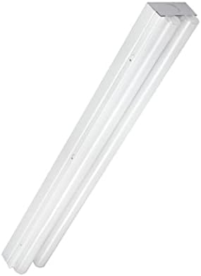 Sunlite 85552 luminária de tira linear LED de 2 pés, 20 watts, 2300 lúmens, ajustável 3 cct 3000k-5000k,