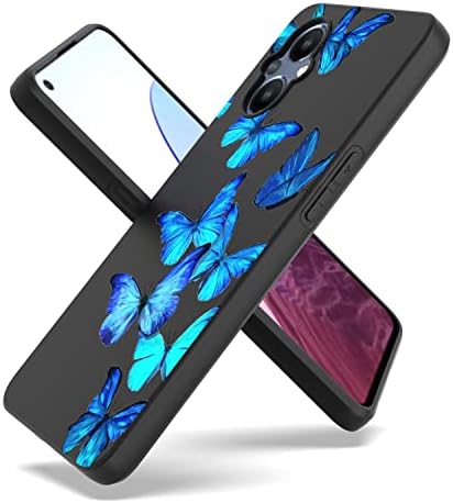Caso FCCLSS para OnePlus Nord N20 5G, OnePlus N20 5G Case Slim Fit Soft TPU Cristal Black Caso de luxo