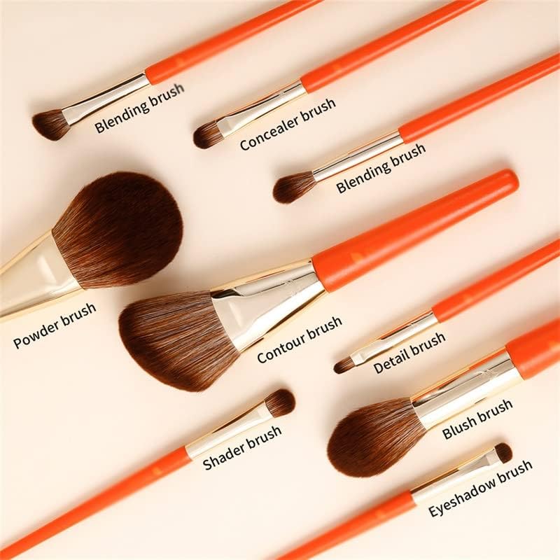 Pincéis de maquiagem WPYYI 8-14pcs Definir beleza profissional Make Up Brush Powor Foundation