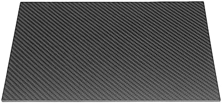 Baiwanlin Carbon Fiber Plate Teave laminado de alta dureza Tobeira fosca, 200 mm × 450mmThickness0.5mm1mm1.5mm2mm2.5mm3mm33.5mm4mm5mm,