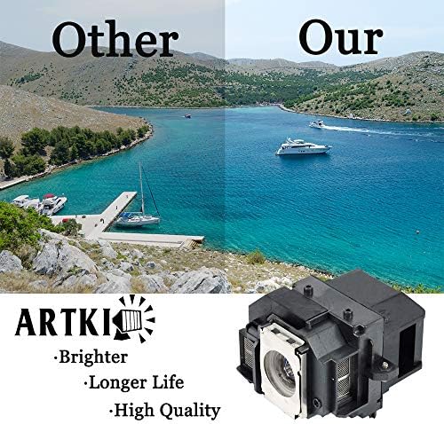 Lâmpada de substituição Artki Vlt-HC3800LP para Mitsubishi HC3800 HC3900 HC4000 HC3200 Projector