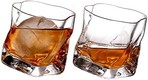 Decanter Double Old Modyed Whisky Glass, 10 oz de rochas pesadas rochas de barware de barra de barra