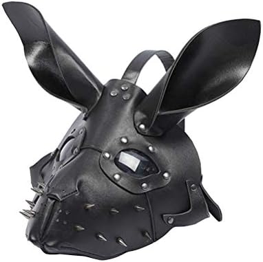 Roupa de menina rosto completo Rabbit Ear máscara coelho coelho máscara de orelha para festa de páscoa trajes