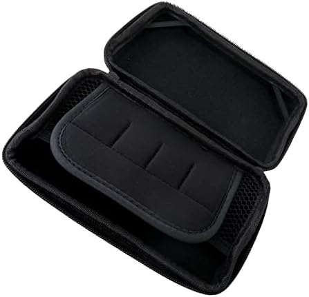 Sump skin preto transportar bolsa de bolsa dura para Nintendo 3DS XL /3DS LL /3DS XL Protect Device de poeira