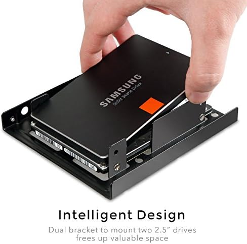 2 x 2,5 polegadas a 3,5 polegadas de disco rígido interno unidade SSD/HDD Kit de montagem do