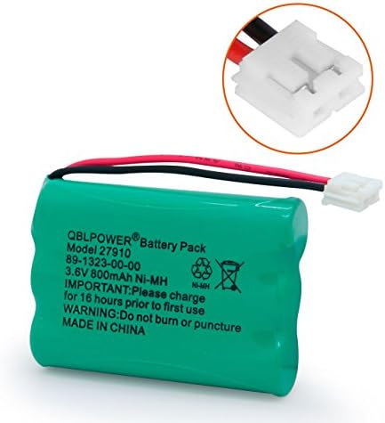 QBLPower 27910 Bateria de telefone sem fio compatível com 89-1323-00-00 E1112 E2801 TL72108 SD-7501