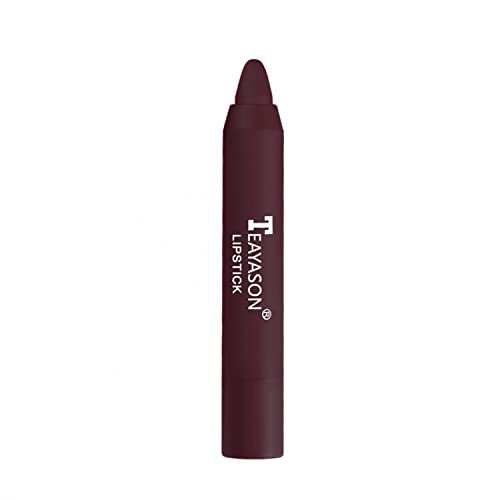 Zitiany Lipstick de veludo fosco de giz de cera High pigmentado Longo duradouro Lipe Lip Lip Gloss Makeup