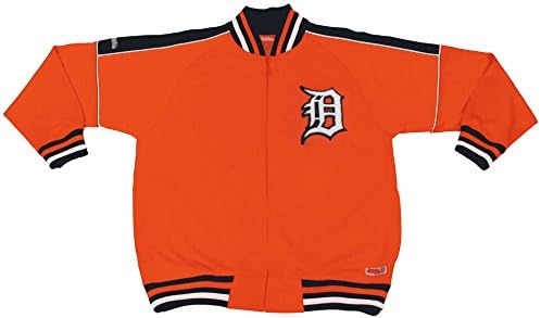 MLB Detroit Tigers Contraste Jaqueta de Trilha de ombro