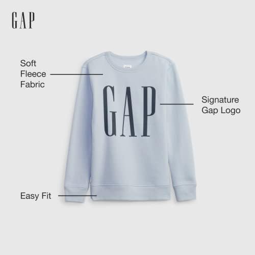 Gap Boys 'and Girls' Kids Logo Crew Neck Sweatshirt