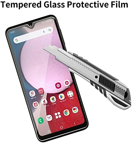 [4 pacote] Protetor de tela de vidro ICSAPR Compatível para Samsunggalaxy A23 5G [9H dureza] -HD Vidro temperado