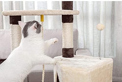 Haieshop Cat Tree Risping Post Cat Tower Multilayer Cat Claw Claw