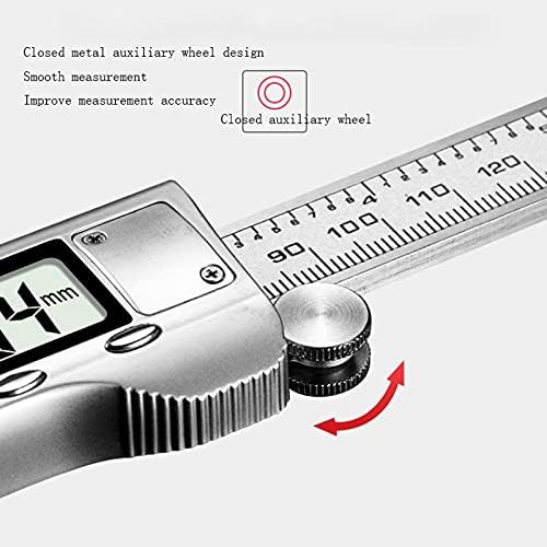XWWDP Electronic Digital Vernier Pliper 300 mm Aço inoxidável pinça vernier de alta precisão Medição