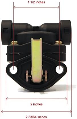A ROP SHOP | Kit de bomba de combustível para o gerador Kohler K241-51100E, K241-51101A, K241-51101C Mower