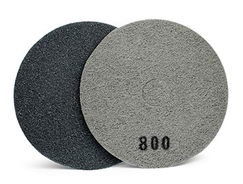 17 almofada de polimento de esponja de fibra - limpeza de concreto e almofadas de polimento 3000 grão