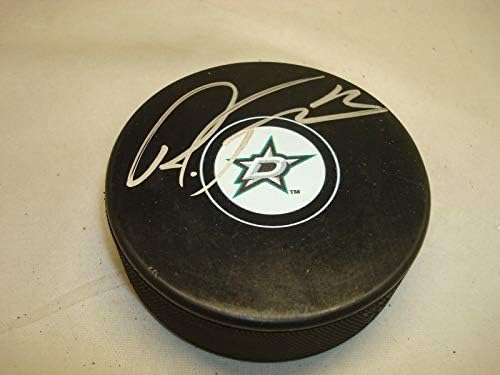 Radek Faksa assinou o Dallas Stars Hockey Puck autografado 1b - Pucks autografados da NHL