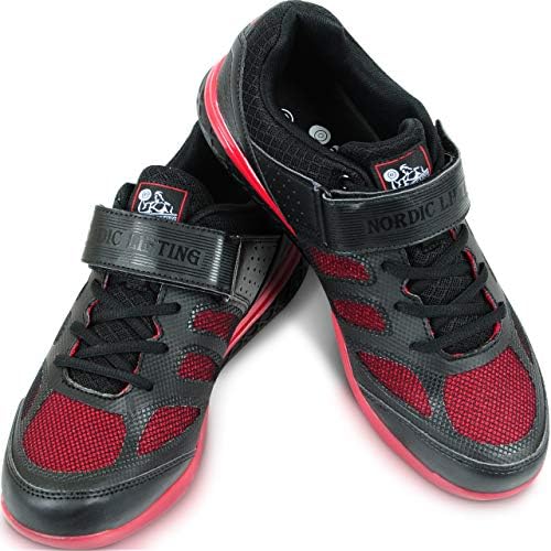 Kettlebell - pacote de 48 lb com sapatos Venja Tamanho 11.5 - Vermelho preto