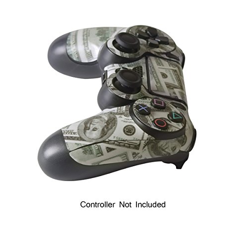 Skins Gamexcel Compatível com PS4 Controller - adesivos compatíveis com PlayStation DualShock 4 - Decalques cobrem