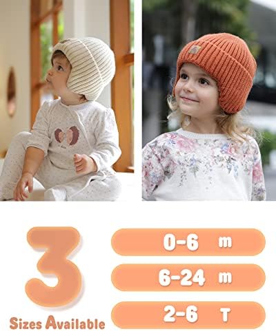 Beanie Fleece ladeado de criança chapéu de inverno com abas de orelha meninas meninos chapéus quentes gorros fofinhos