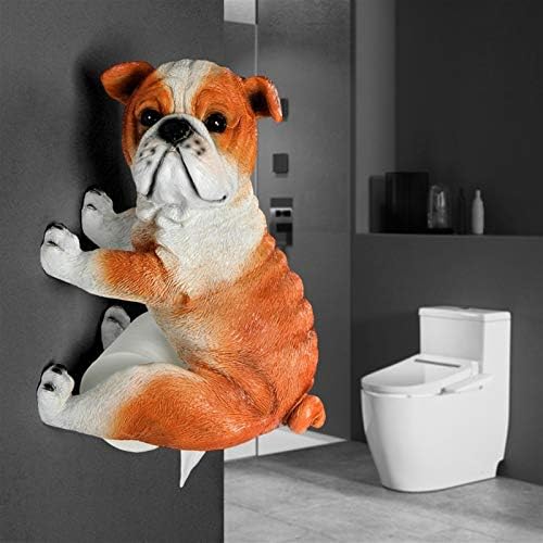 Bienka papel toalha de toalheiro papel higiênico de papel rolo de papel criativo criativo cão fofo banheiro