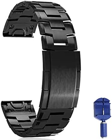 Velore Titanium liga Watchband Quickfit Wrist Wels for Garmin Fenix ​​7x 7 6 5 5x Plus/6 6x Pro 3 3HR/Forerunner
