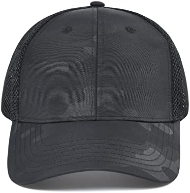 Feinion Quick Dry Baseball Capéu de bola ao ar livre Capas de esportes de chapéu de pai ajustável para homens