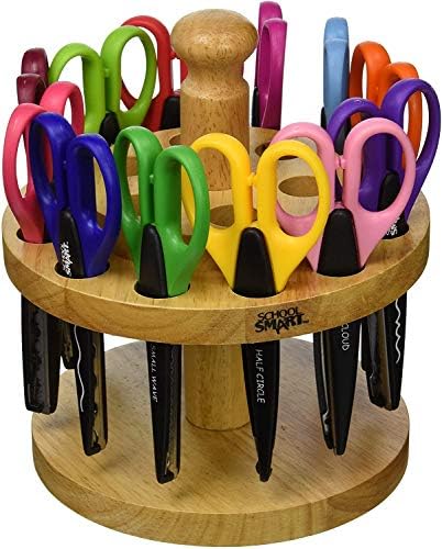 Escola Smart Paper Edger Scissors, 6-1/2 x 2-1/2 polegadas, cores variadas, conjunto de 12