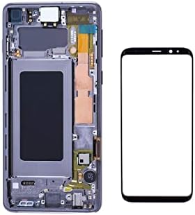 [Preto com quadro] LCD AMOLED PARA SAMSUNG Galaxy S10 G970 Tela Digitalizer LCD Display Touch Montagem