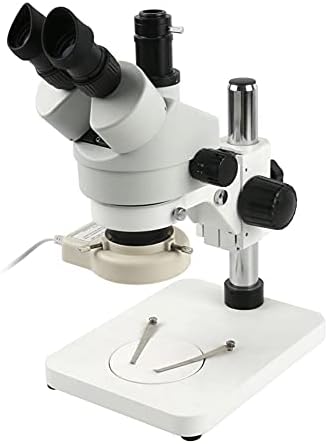 Jiamei Industrial Trinocular Estéreo Microscópio Gréia do Zoom Contínuo 7x - 45x Para Reparação de PCB