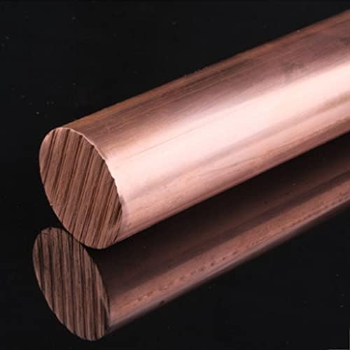 Zoenae 1pcs 99,9% de haste de metal de cobre cilíndrica de haste de cobre roxa para industrial