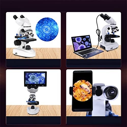 N/A Microscópio biológico binocular de proteção ocular 40x-2500x Cabeça experimental 360 ° Rotativo