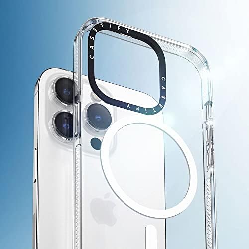 Casetify Clear iPhone 14 Pro Max Caso [não amarelecimento / anti-arranha / proteção contra queda de