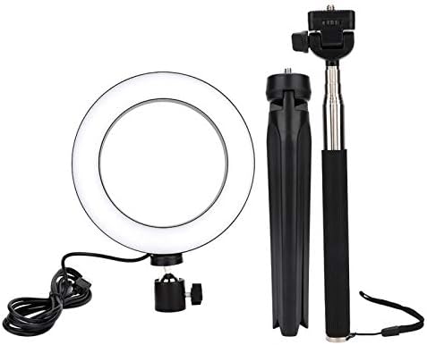 Anel Light Dimmable LED preenchimento, flashes Macro e Ringlight Flashes Light With Stand For Video Video