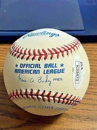 Ramiro Mendoza assinou o beisebol de oal autografado! Yankees, Red Sox! JSA! - bolas de beisebol autografadas