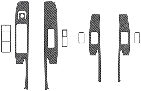 Tufskinz | Sobreposição de sotaque da porta da porta - compatível com 2022-2023 Nissan Frontier