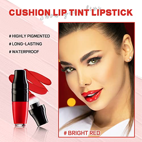 U-Shinein 2-in-1 blush para bochechas e tonalidade de brilho labial, blush líquido e bombeamento de lábios hidratantes