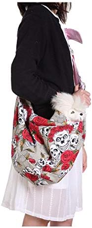 Mochila de Pet Meilishuang, Pet Dobrable One-ombro-ombro Bolsa, mochila de cachorro respirável, bolsa de estimação