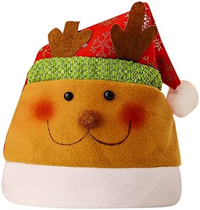 Chapéu para adultos chapéu santa natal suprimentos de natal unissex chapéu para festas beisebol