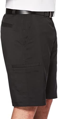 PGA Tour Men Front Front Cargo Golf shorts com cintura ativa - tamanho 30 - 44 Big