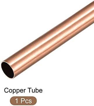 Tubo de cobre de metalixidade, tubulação reta - para móveis em casa, máquinas, artesanato de bricolage