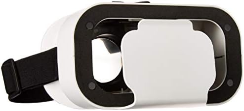 Gems Smartphone White Virtual Reality VR fone de ouvido ajustável