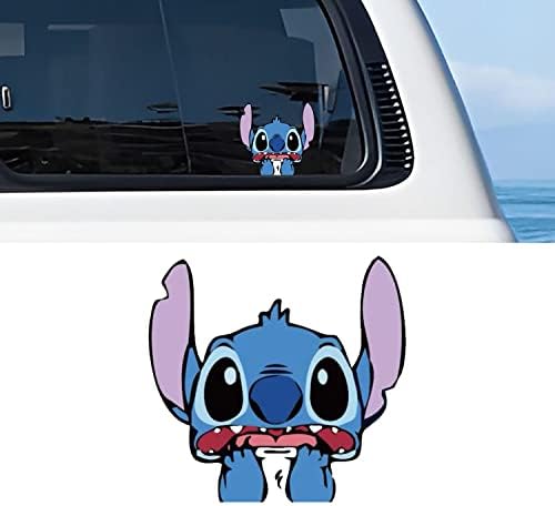Ikigomu-Stitch engraçado adesivo de decalque de anime para carro // caminhão/laptop