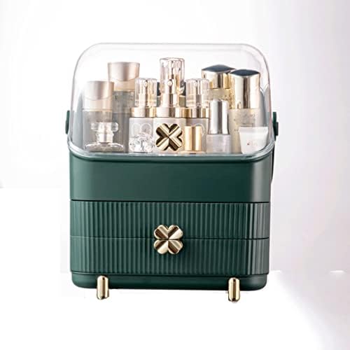MBNHAS Caixa de cosméticos acrílicos Transparente Jóias de jóias Caixas de armazenamento doméstico Organizador