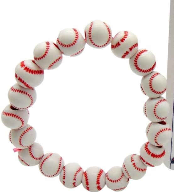 Westmon Works Baseball Bracelet Set Fashion Stretch Jewelry for Boy ou menina com cartão de oração
