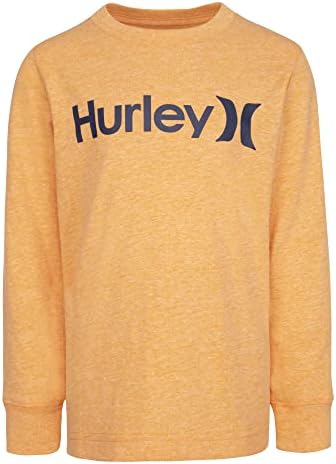 Hurley Boy's One & Only Boys Manga Longa Camiseta
